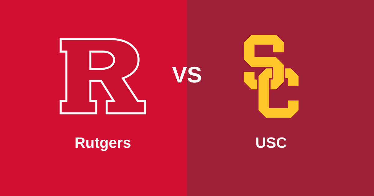 Rutgers vs USC Free Pick and Prediction β March 12