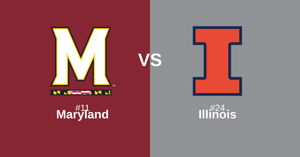 #11 Maryland vs #24 Illinois Free Pick and Prediction β March 14