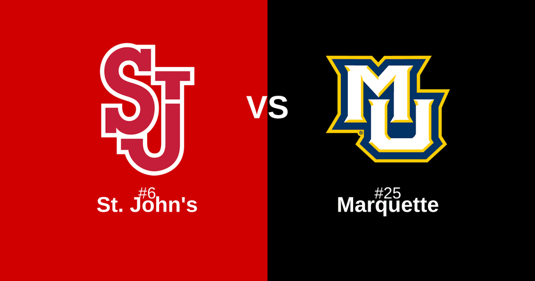 Featured image for #6 St. John's vs #25 Marquette Free Pick and Prediction – March 14