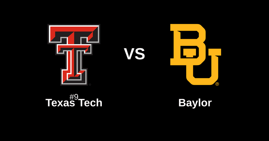 Featured image for #9 Texas Tech vs Baylor Free Pick and Prediction – March 13