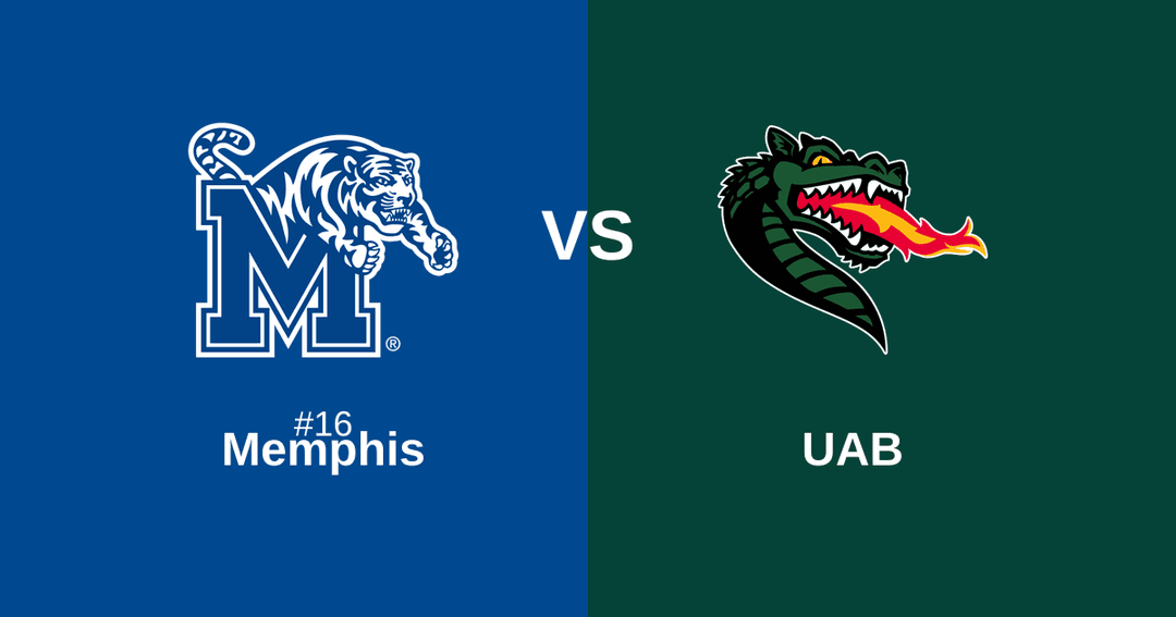 Featured image for #16 Memphis vs UAB Free Pick and Prediction – March 16