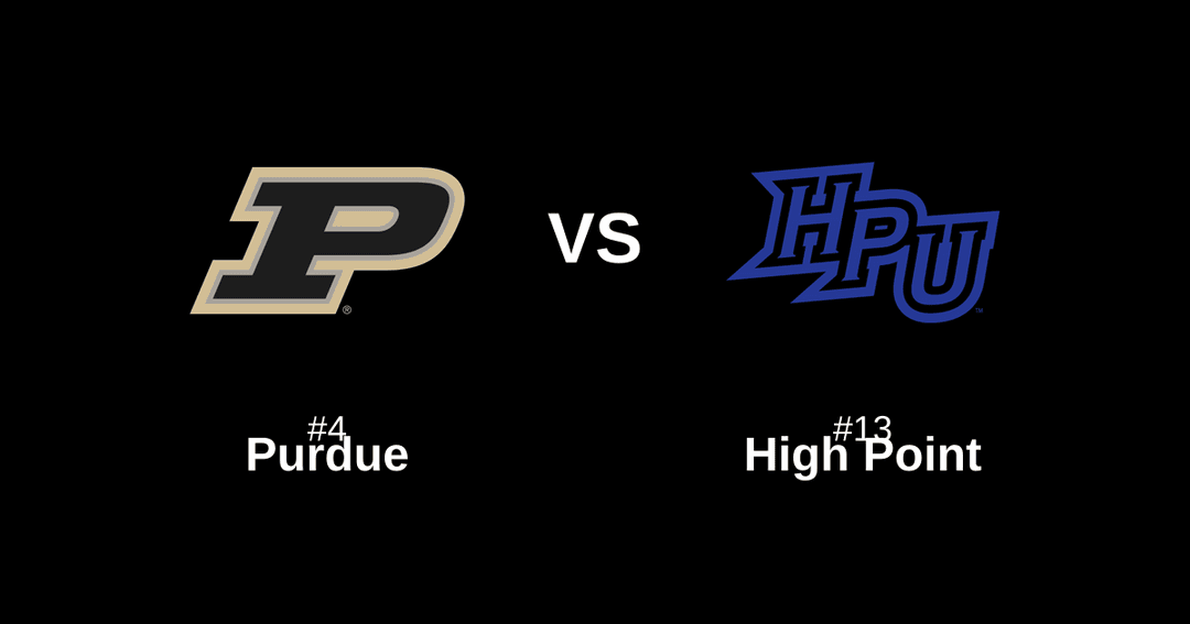 Featured image for #4 Purdue vs #13 High Point Free Pick and Prediction – March 20