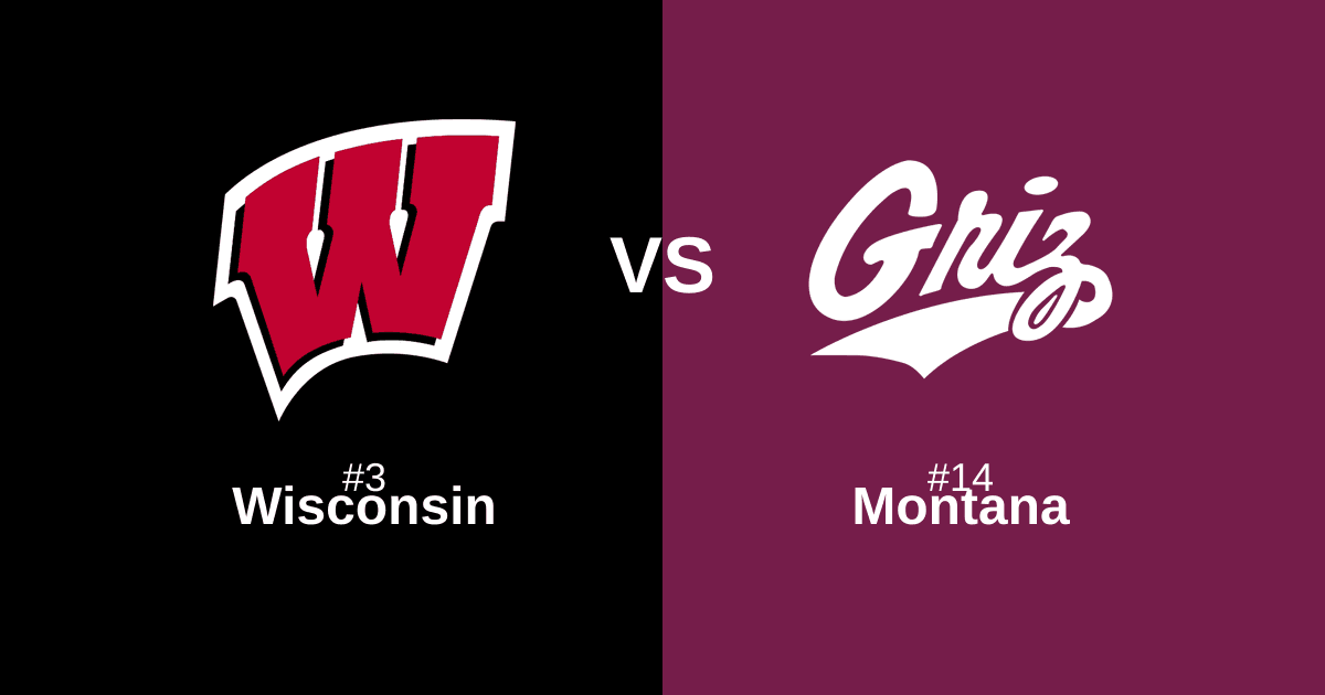 #3 Wisconsin vs #14 Montana Free Pick and Prediction β March 20