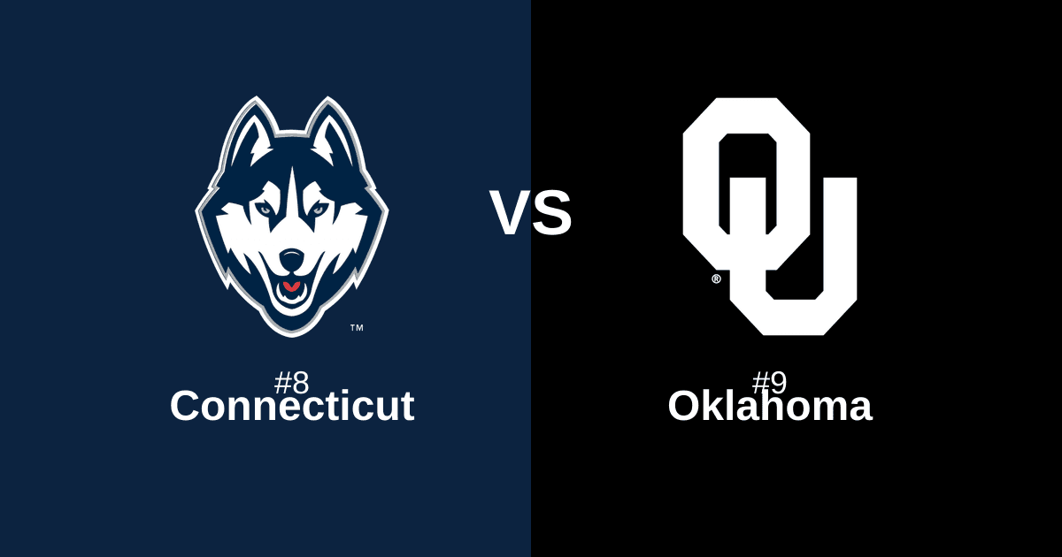 #8 Connecticut vs #9 Oklahoma Free Pick and Prediction β March 21